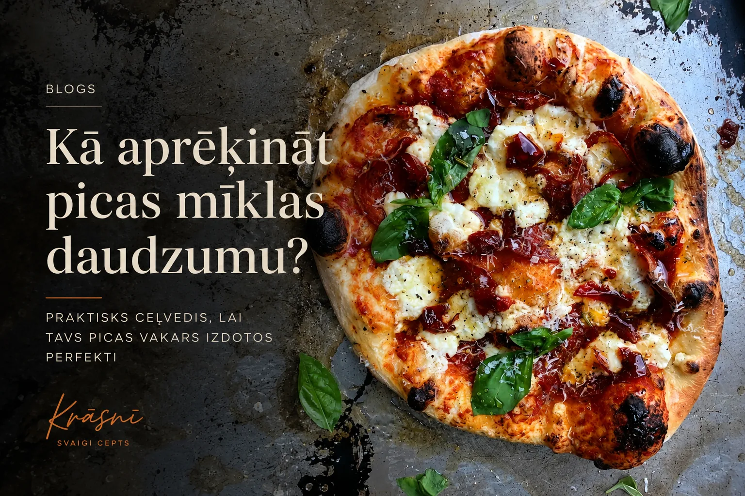 Neapoles pica – picas mīklas daudzuma ceļvedis